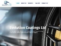 https://evolutioncoatings.co.uk/ website