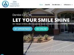 https://zentriangledentistry.com website