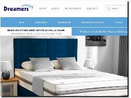 https://www.dreamersbedcentre.co.uk/ website