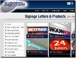 https://www.signtrade.co.uk/ website