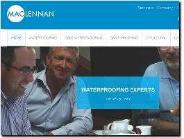 https://maclennanwaterproofing.co.uk/ website