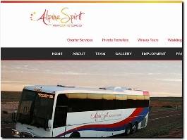 https://www.alpinespiritcoaches.com.au/ website