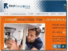 http://www.firstresponsedrainage.co.uk/ website