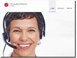 http://www.virtualreceptionist.london/ website