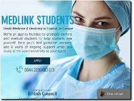 https://www.medlinkstudents.com/ website