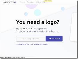 https://logomaster.ai/ website