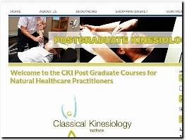 http://www.postgraduatekinesiology.com/ website