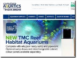 https://www.completeaquatics.co.uk/ website