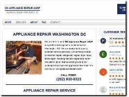 https://www.dcappliancerepairco.com/ website