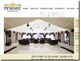 https://www.dynamicmarquees.co.uk/ website