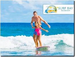 https://www.surfbayholidays.co.uk/ website