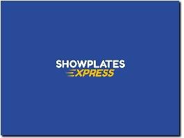 https://www.showplatesexpress.com/show-plates-maker/ website