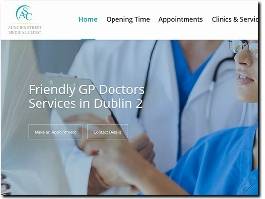 https://www.aungierclinic.ie/ website