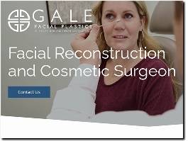 https://www.galefacialplastics.com/ website