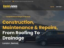 https://www.danieljamesconstruction.com website