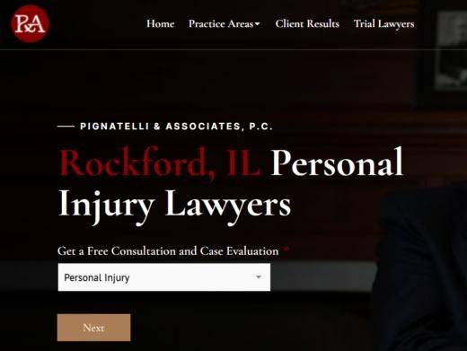 https://www.pignatellilaw.com/rockford-personal-injury-attorney/ website